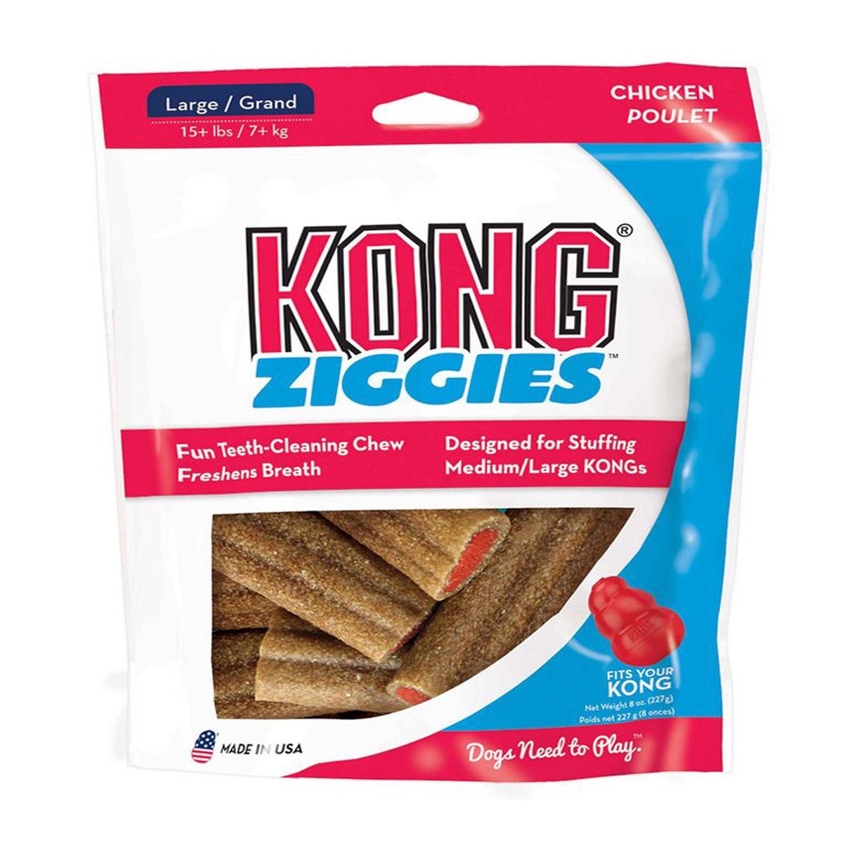 Kong Ziggies Chicken Dog Treats