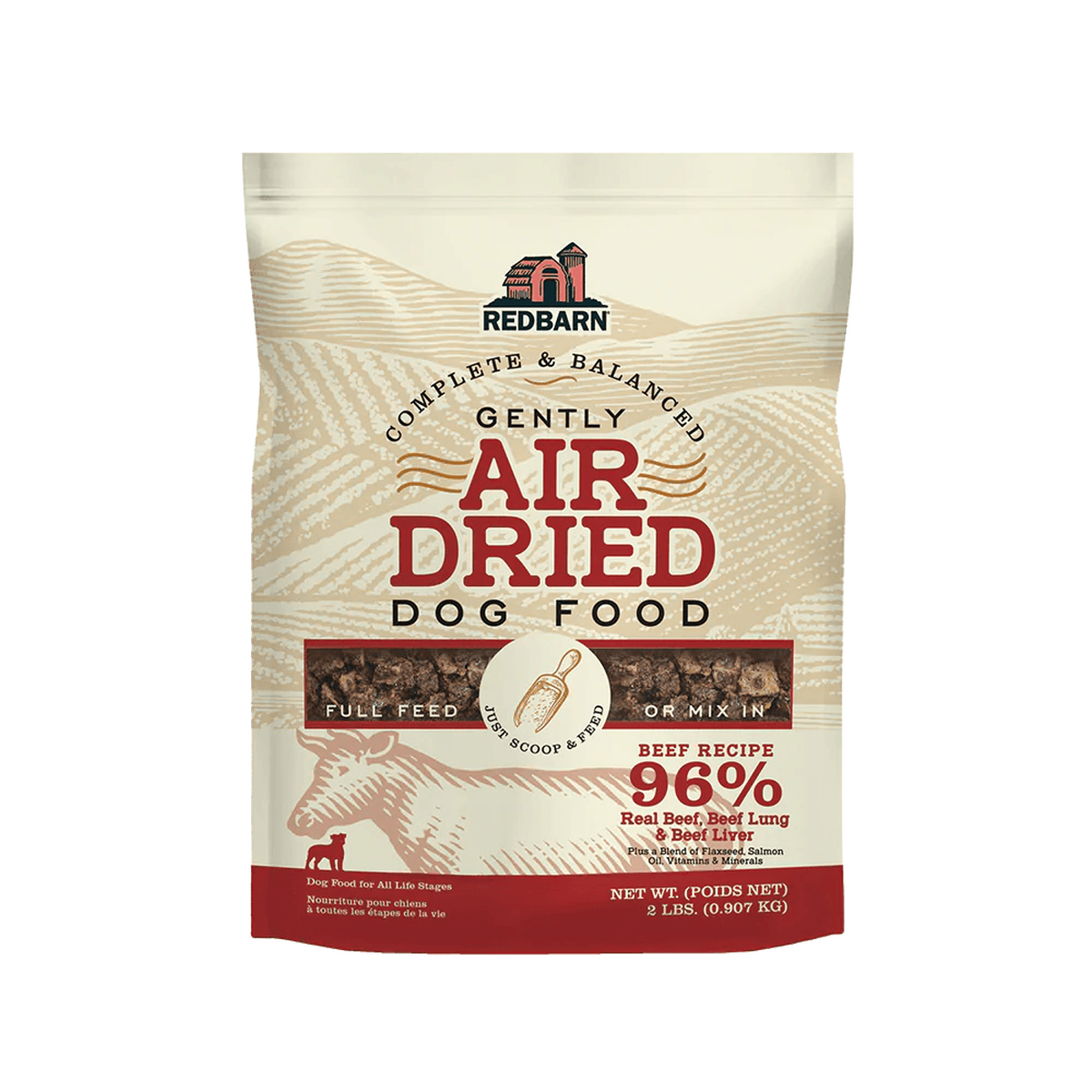 Red Barn Air Dried Grain Free Beef Dog Food