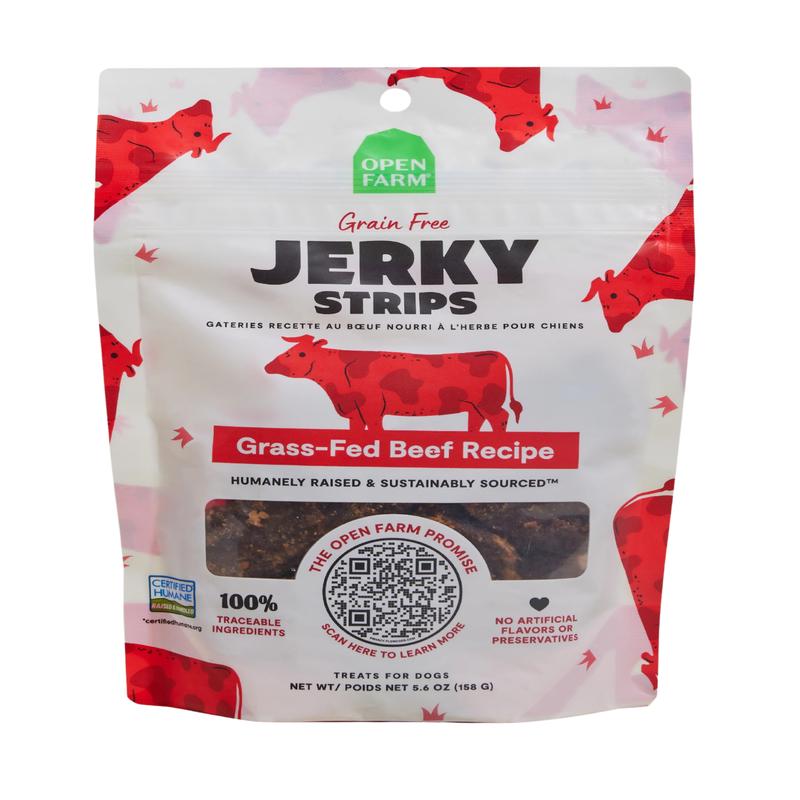 Open Farm Grass-Fed Beef Jerky 5.6 oz