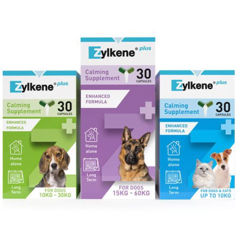 Zylkene Plus Calming Supplement Capsules For Dogs & Cats