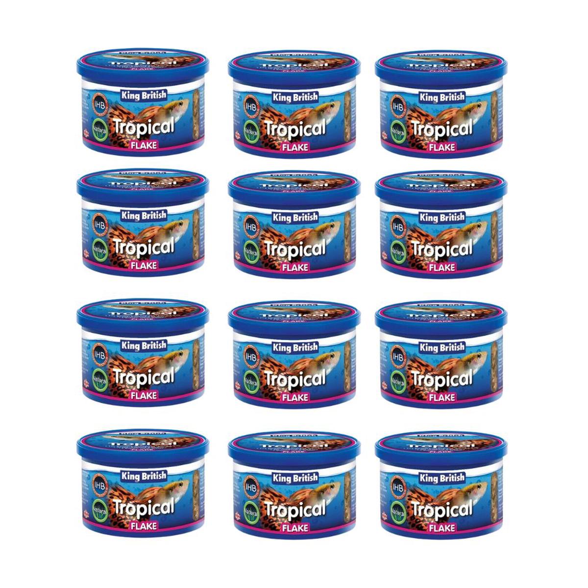 King British Tropical Flake with IHB 12 x 28g