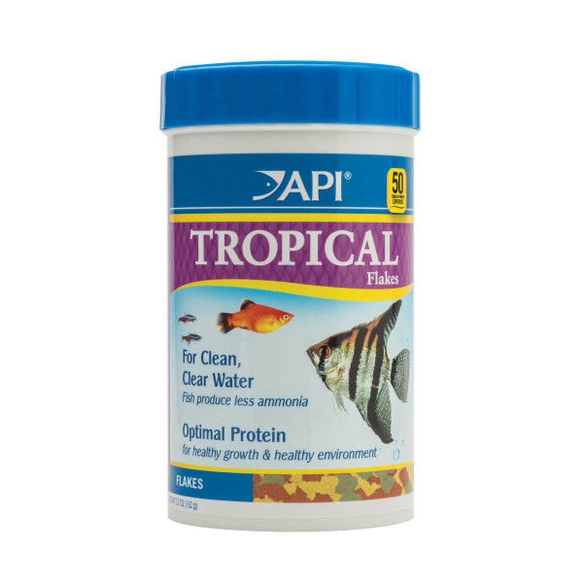 API Tropical Flakes Fish Food - 5.7 oz.