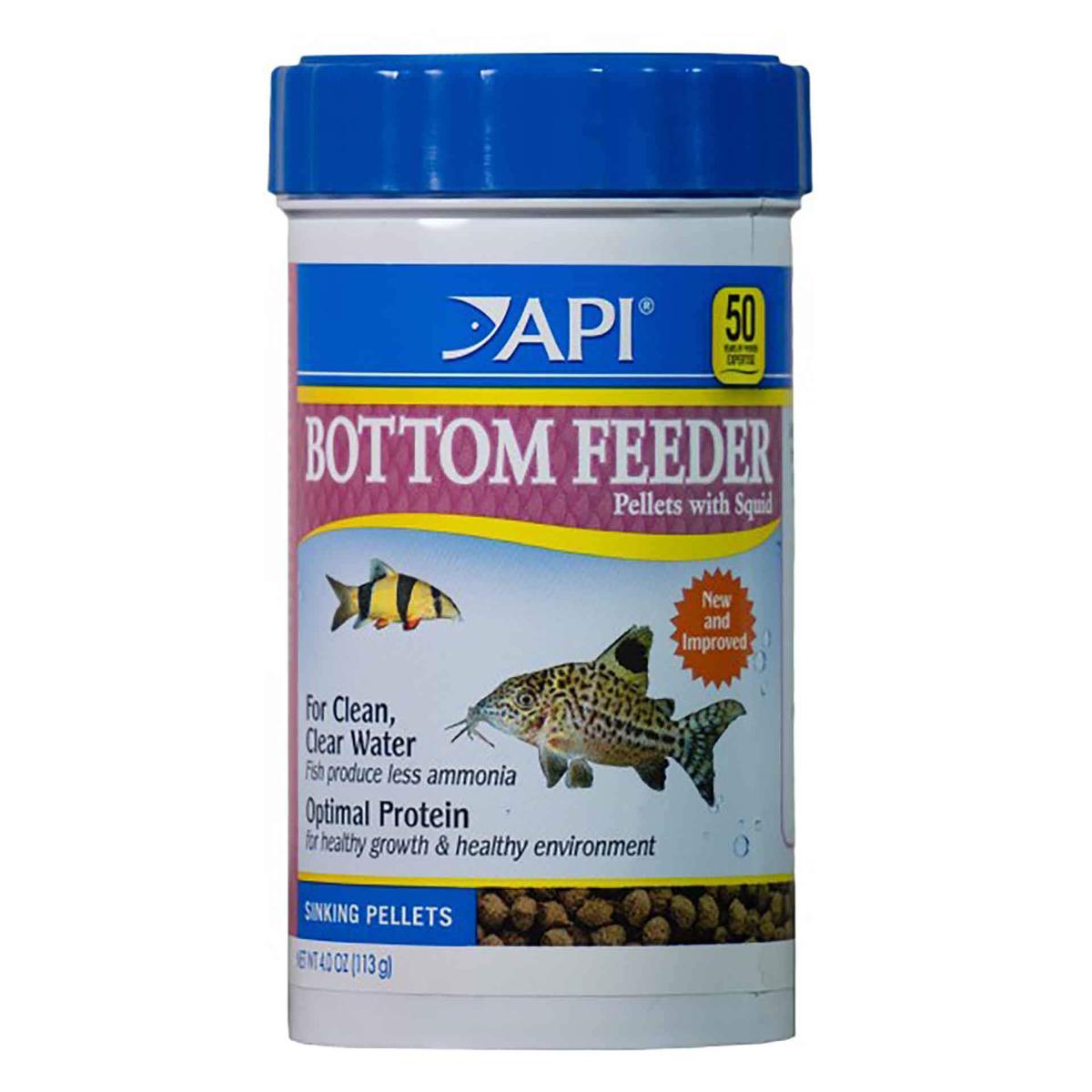 API Bottom Feeder Squid Pellet 113g Sinking