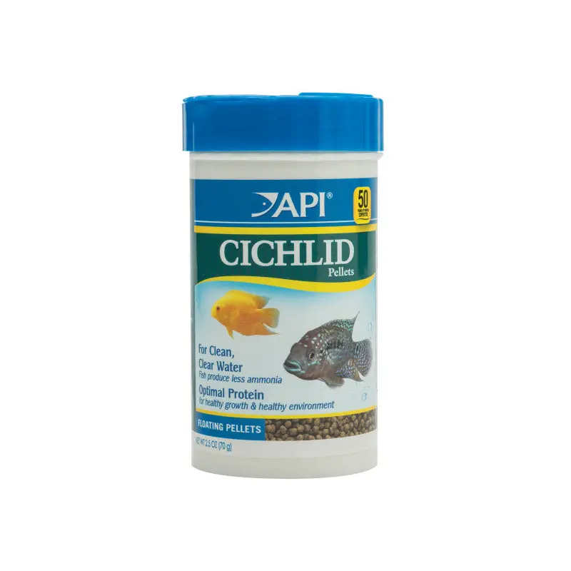 API Cichlid Pellets Floating Fish Food