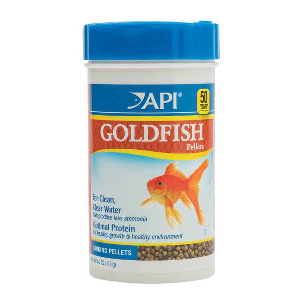 API Goldfish Sinking Pellets Fish Food