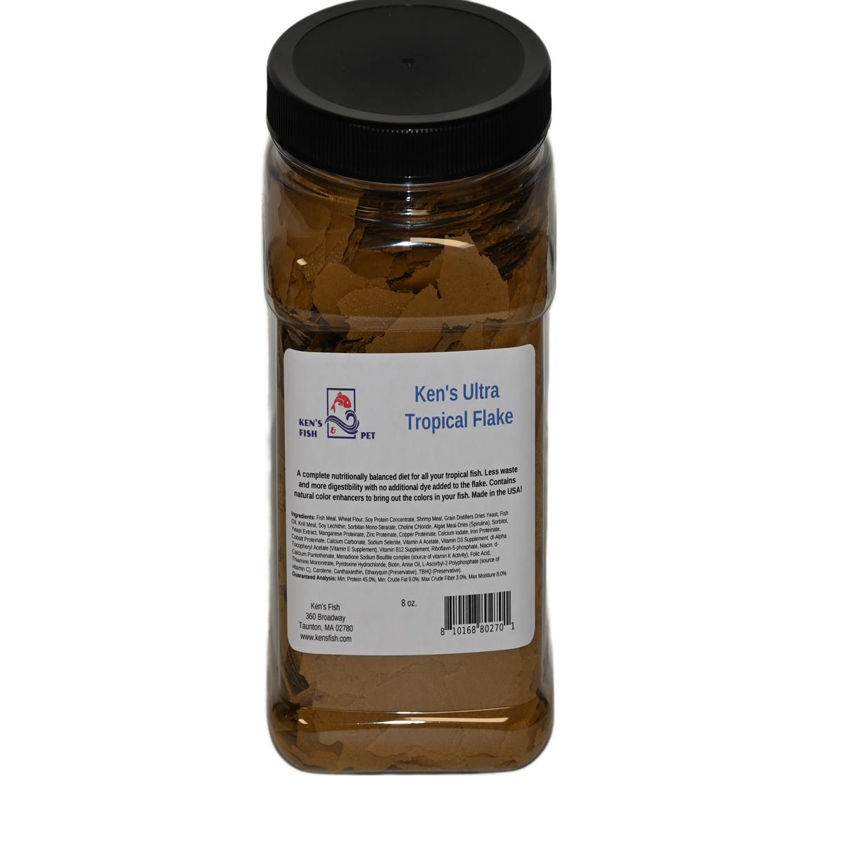 Ken's Ultra Tropical Flake - 8 oz. Jar