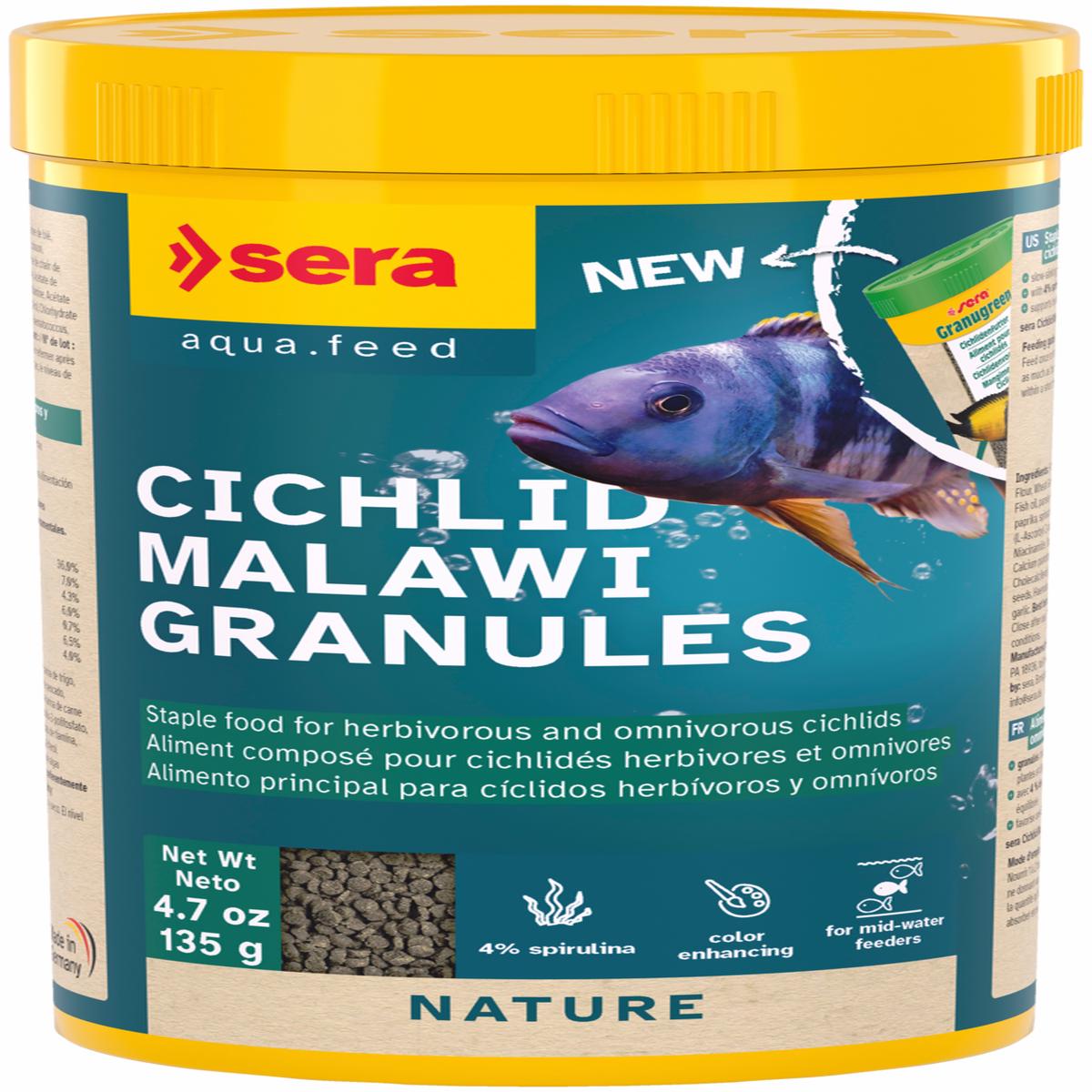 Sera Cichlid Malawi Granules - 4.7 oz. (135 gram)